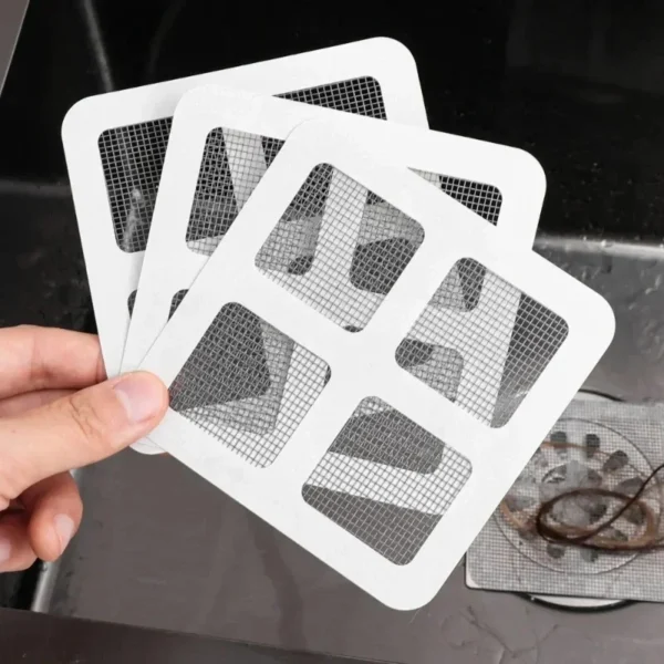 10-200Pcs Anti Blocking Filter Screen Kitchen Bathroom Disposable Floor Drain Sticker Multipurpose Screen Window Repair Subsidy - Image 11
