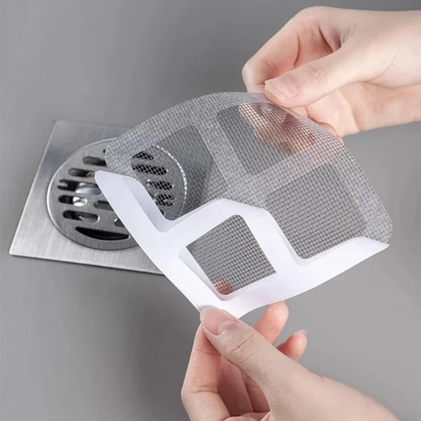 10-200Pcs Anti Blocking Filter Screen Kitchen Bathroom Disposable Floor Drain Sticker Multipurpose Screen Window Repair Subsidy - Image 3