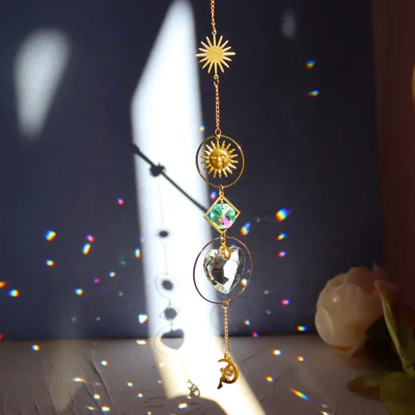 Crystal Light Catcher Prism Pendant - Beautiful Home Garden Decoration - Image 5