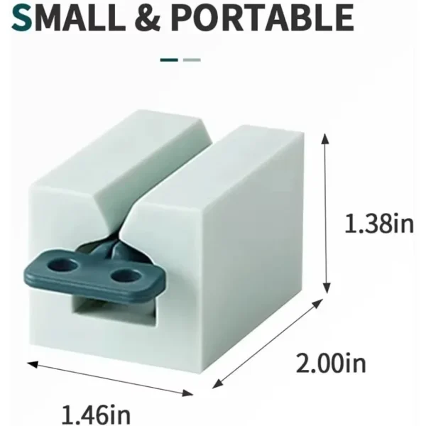 Toothpaste Squeezer, Rolling Tube Toothpaste Squeezer with Frosted Handles Toothpaste Holder Stand Bathroom Organizer - Image 4