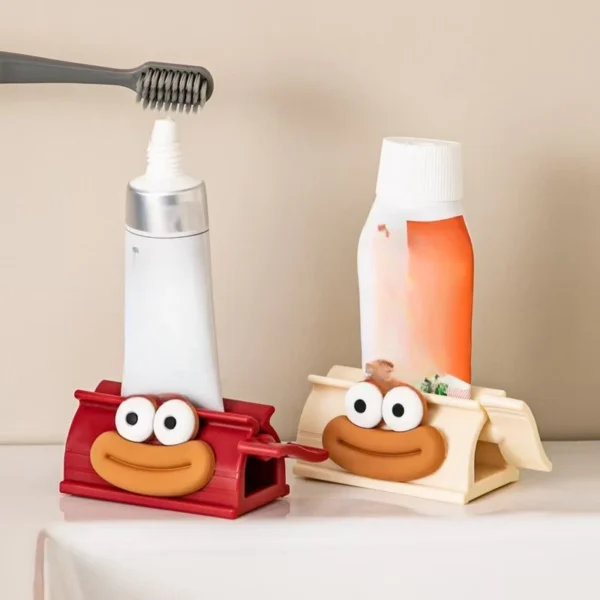 Toothpaste Squeezer Tooth Paste Holder Oral Care Bathroom Tools Tube Cosmetics Press Facial Cleanser Rolling Squeezing Dispenser