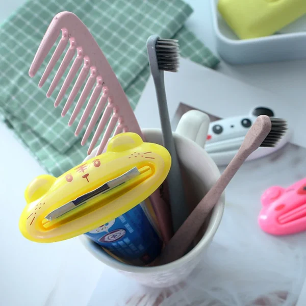 Toothpaste Squeezer Creative Cartoon Animal Shaped Facial Cleanser Squeezer Kitchen Household Lazy Creative Little Tools - Image 7
