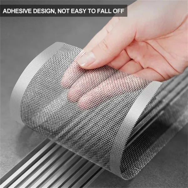Cuttable Shower Drain Hair Catcher Self-Adhesive Floor Drain Stickers Disposable Mesh Bathroom Kitchen Sink Hair Filter - Image 10
