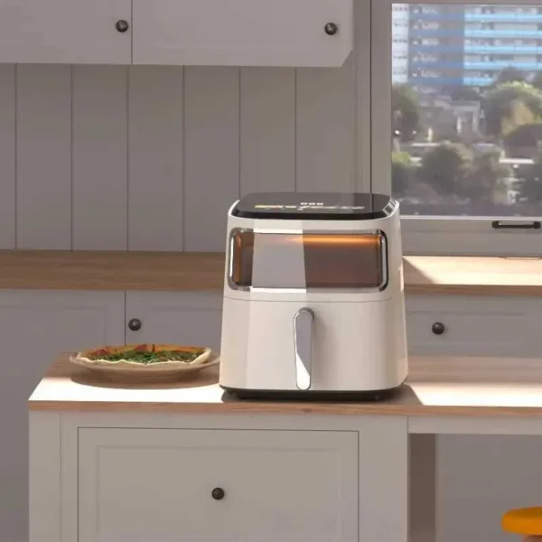 6.5L Electric Air Fryer Oil-free Automatic Household Kitchen 360°Baking Convection Air Fryer Oven Deep Fryer without Oil - Image 3