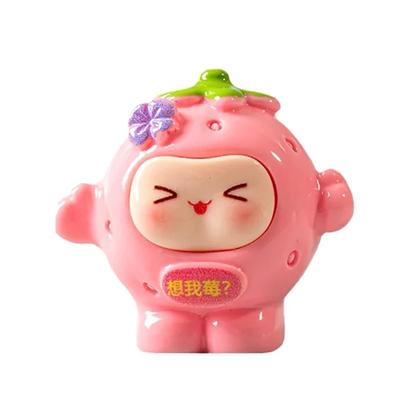 Cartoon Cute Fruit Doll Small Ornaments Miniature Figurine Funny Creative Kawaii Desktop Car Decoration Accessories Gifts - Image 6