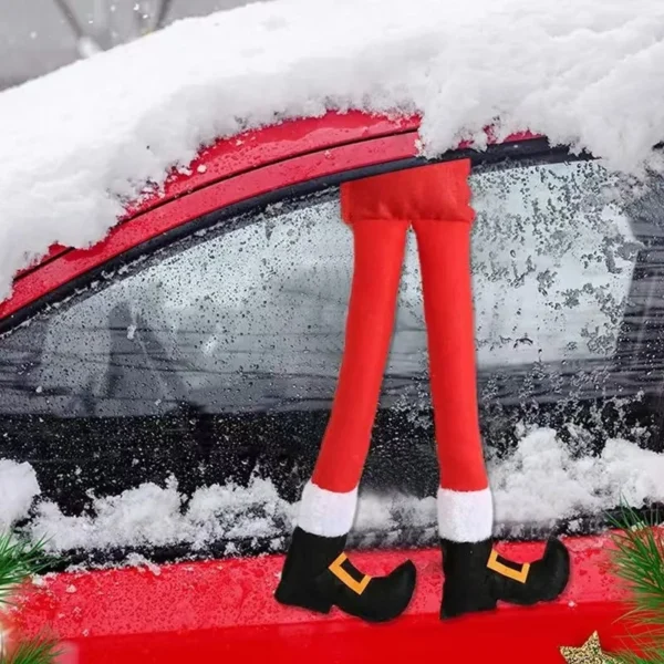 New Year Navidad Noel Gift Christmas Elf Santa Legs Car Accessories Christmas Decor For Home Xmas Tree Pendants Ornaments Gifts - Image 4