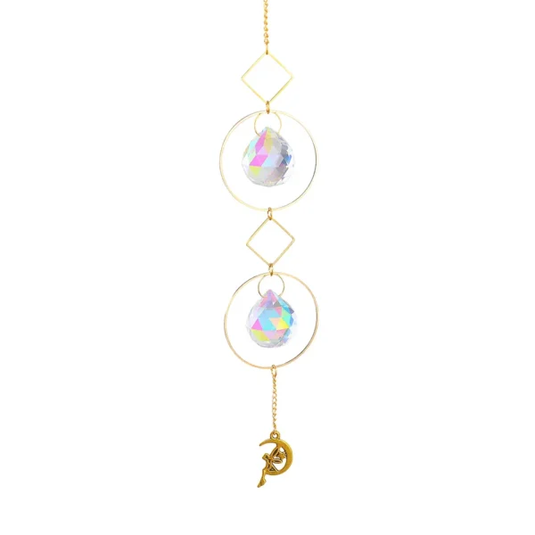 Crystal Light Catcher Prism Pendant - Beautiful Home Garden Decoration - Image 2