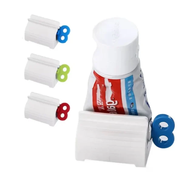 Toothpaste Squeezer Tooth Paste Holder Oral Care Bathroom Tools Tube Cosmetics Press Facial Cleanser Rolling Squeezing Dispenser