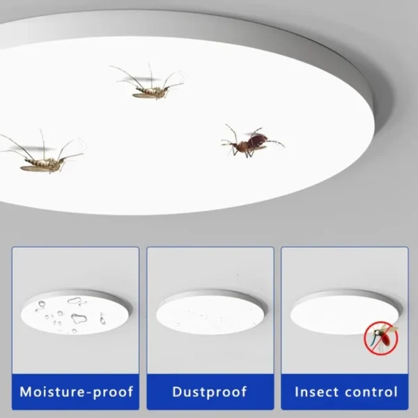 LED Ceiling Light 220V Waterproof Dustproof Three Proof Light Bedroom Bathroom Dining Room Kitchen Indoor Lighting Fixtures - Image 5