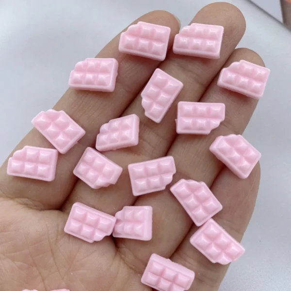 30Pcs New Cute Chocolate Series Resin Flatback Ornament Jewelry Making Manicure Hairwear Accessorie - Image 2