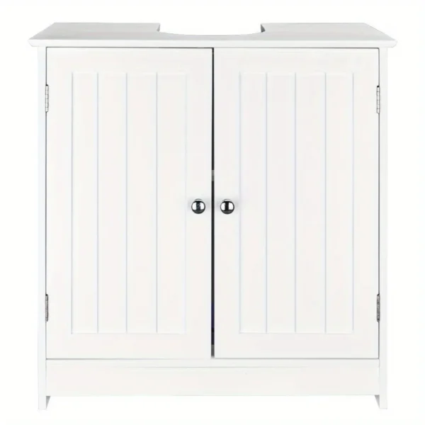 Dresser under sink Bathroom double door shelf cabinet basin storage shelf - Image 2