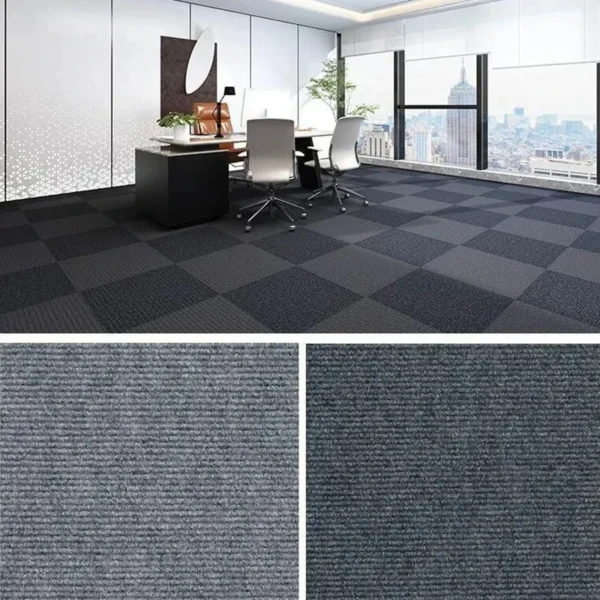 10pcs Floor Tiles Without Damage Can Be Spliced Plush Floor Stickers Kitchen Bedroom Indoor Self-adhesive Floor Stickers - Image 5