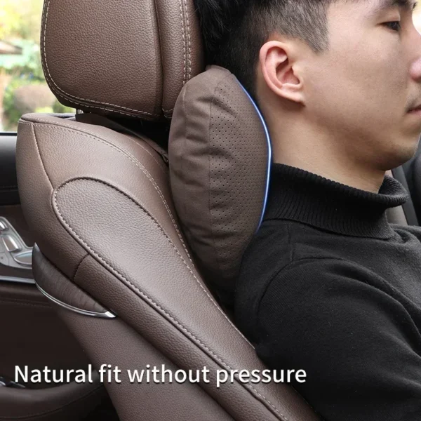 Top Quality Car Headrest Neck Support Seat Soft Neck Pillow Breathable For Maybach S Class Design Universal Protector Neck - Image 2