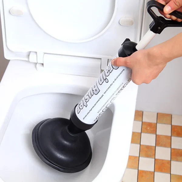 Toilet Plunger High Pressure Pump Suction cups Anti Clogging Drain Cleaner Pipe Plunger for Bathroom Kitchen Sink Plunger Supply - Image 7