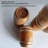 Tiny Wooden Red Wine Barrel Miniature Wooden Keg Beer Cute and Elegant Design for Doll House Decoration Accessories Kids Gift - Image 2