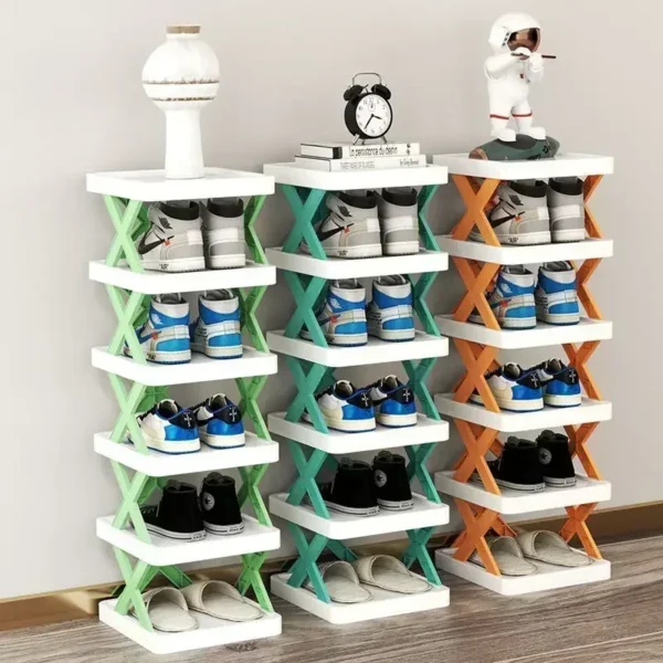 New Shoes Racks Storage Organizer Detachable Shoe Racks Saves Family Household Rack Multi Layer Simple Shoes Shelf Color Cabinet - Image 2
