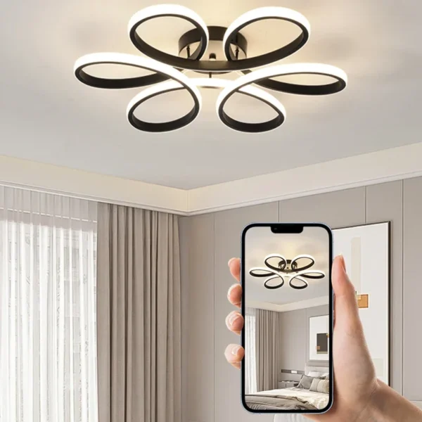 Modern LED ceiling lamp 40/74W Ceiling Light For Bedroom Living Room Dining Room Ceiling Light Home Indoor Lighting Fixtures - Image 8