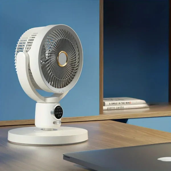 Electric Floor Stand Circulating Cooling Fan Remote Air Blower USB Plug Household Timing Shake Head Turbo Convection Cooler - Image 2
