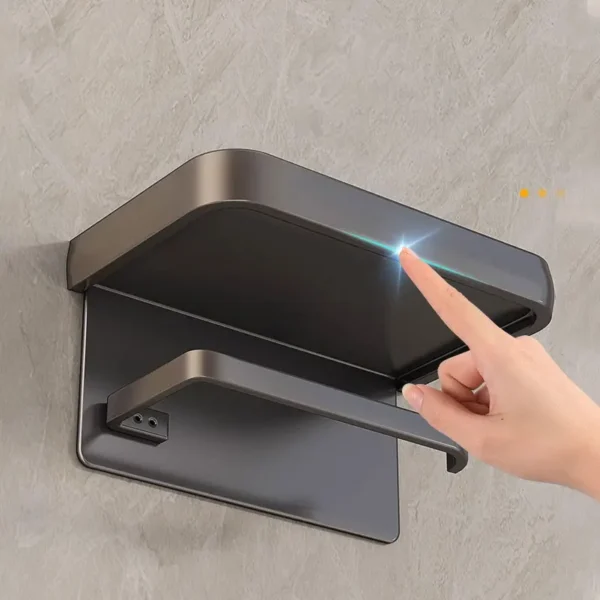 Aluminum Alloy Toilet Paper Holder Tissue Rack Bathroom Tissue Holder for Bathroom Storage Shelf Bathroom Accessories - Image 13