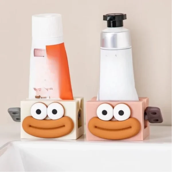 Toothpaste Squeezer Tooth Paste Holder Oral Care Bathroom Tools Tube Cosmetics Press Facial Cleanser Rolling Squeezing Dispenser - Image 4