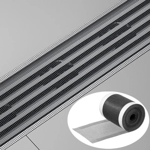 Self-adhesive Floor Drain Stickers Bathroom Hair Filter Blocking Net Disposable Mesh Sink Strainer Kitchen Sewer Outfall Stopper - Image 3