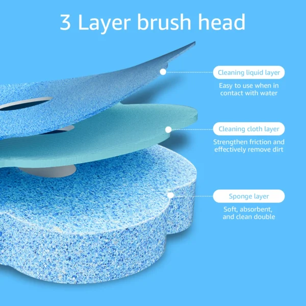18/36 Pcs Toilet Brush Disposable Replacement Head Cleaning Kit Toilet Bowl Brush Long Handle Wc Accessories Tool - Image 13