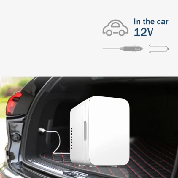 220V Mini Refrigerator Portable Cooler Compact Refrigerator for Car Truck Kitchen Home Use Picnic Camping Silent Freezer - Image 5