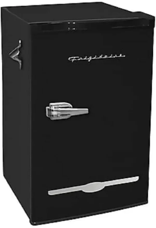 Retro Compact Fridge with Chiller, 3.2 cu ft Countertop Fridge with Built-In Bottle Opener, Compact Refrigerator for Office, Bed - Image 3