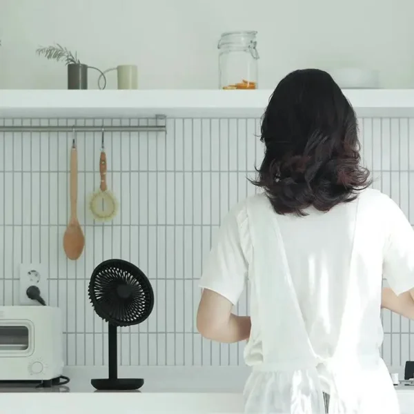Youpin SOLOVE F5 Desktop mini fan Portable Standing fans Type-C usb rechargeable 4000mAh air conditioner table easy to carry - Image 5