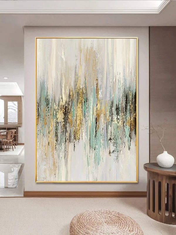 Handpaint Home Decor Pictures Abstract Acrylic Wall Canvas Art Frameless Picture Oil Painting Room Decor Murals Artwork - Image 2