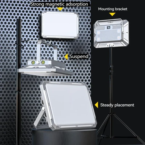 LED Camping Tent Light Rechargeable Searchlight High Power Outdoor Emergency Lighting Waterproof Portable Hanging Night Lamps - Image 4