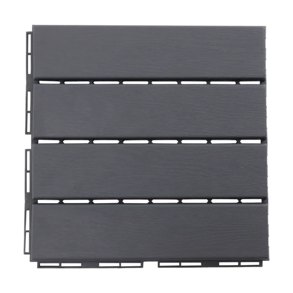 30 Pack Patio Deck Tiles, Waterproof Outdoor Flooring All Weather Use, Patio Floor Decking Tiles for Porch Poolside Balcony - Image 5