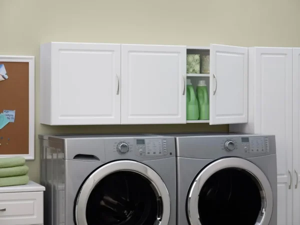 Kendall 54" Wall Cabinet in White - Image 4