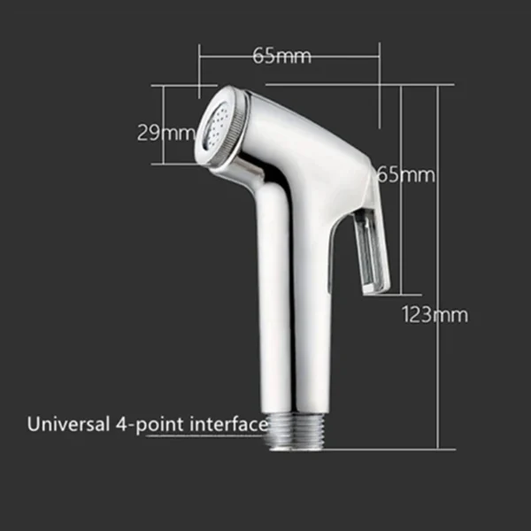 Handheld Water Toilet Bidet Sprayer Flexible Spring Shower head Hose tube Telephone Line soft Hoses bathroom Accessories - Image 2