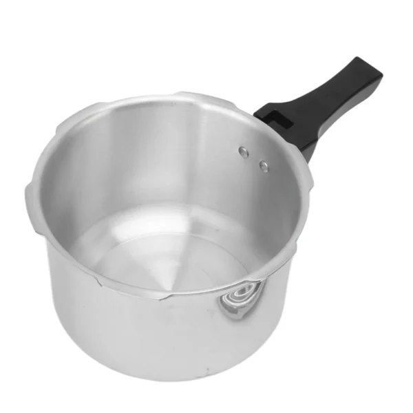 3 Liter Aluminium Alloy Pressure Cooker 18cm Bottom 3L Mini Pressure Cooker for Gas Stove 3L Aluminium Alloy Pressure Cooker - Image 4