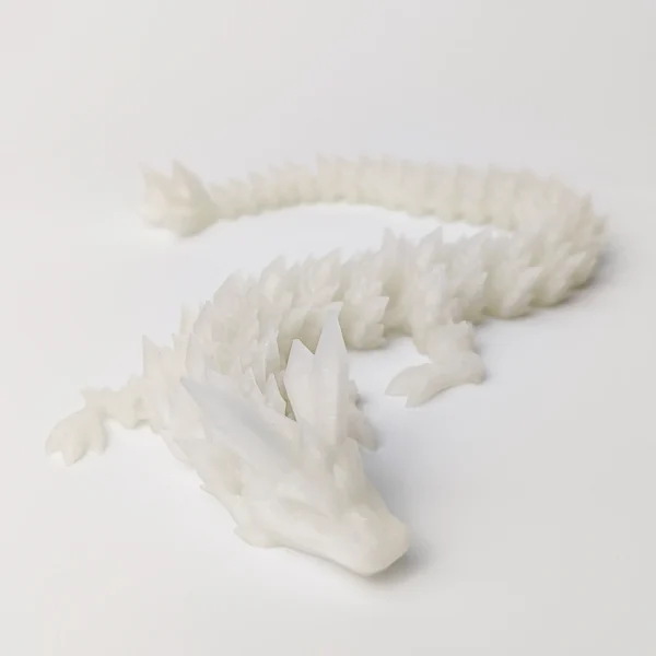 Luminous 3D Printed Divine Dragon Decor Toy Multi-Jointed Movable Articulated Dragon Toy for Home Car Tabletop Ornament Gift - Image 5