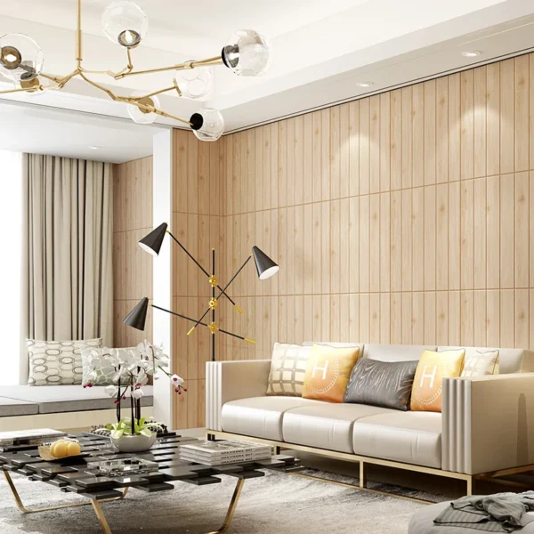 35x35cm Classics Wood Grain Self-adhesive Wallpaper Three-dimensional Waterproof and Anti Fouling Wall Sticker Room Decor Home - Image 2