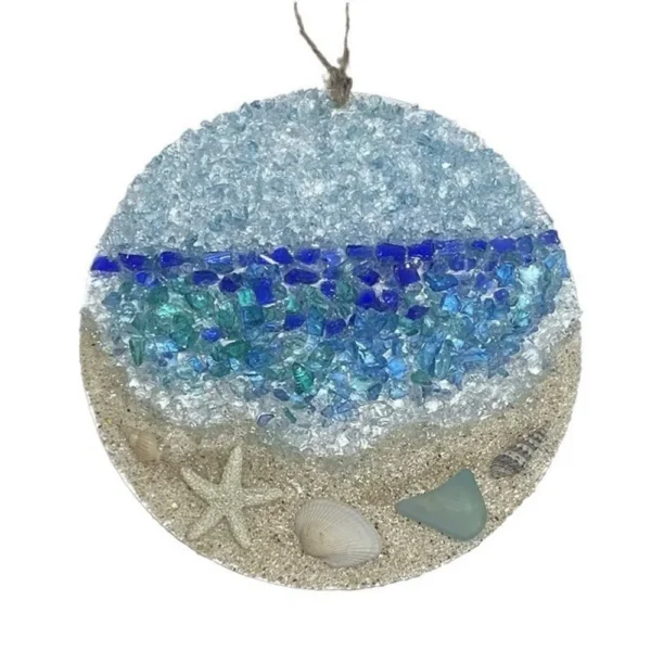 Romantic Waves and Beach Acrylic Material Plane, Car Pendant, Backpack Accessories, Home Decoration Room Decor Accessories - Image 6