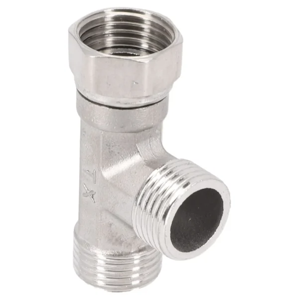 1pc T-Adapter Interface For Diverter Bath Toilet/Bidet Sprayer Shower Head/G1/2 Bathroom Accessories 3 Ways Valve T Adapter