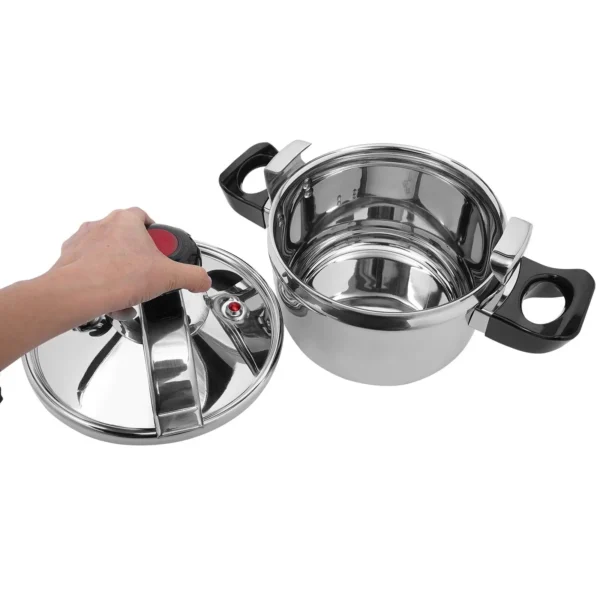 Pressure Cooker Stainless Steel Pressure Canner 7L/6.35 Qt, 60Kpa Cookware - Image 4