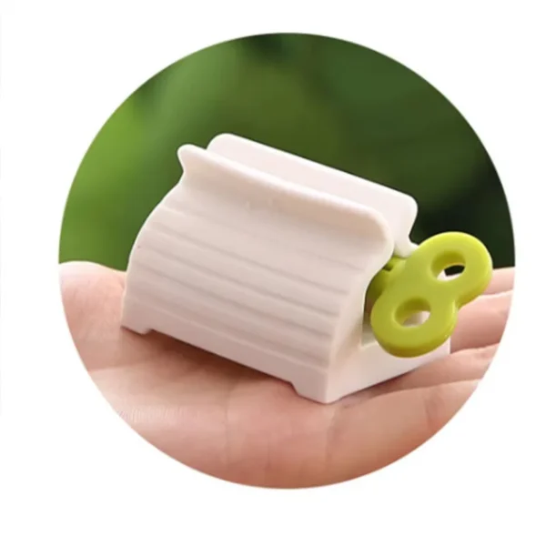 Toothpaste Squeezer Tooth Paste Holder Oral Care Bathroom Tools Tube Cosmetics Press Facial Cleanser Rolling Squeezing Dispenser - Image 2