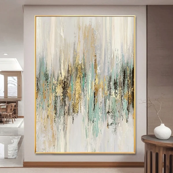Handpaint Home Decor Pictures Abstract Acrylic Wall Canvas Art Frameless Picture Oil Painting Room Decor Murals Artwork