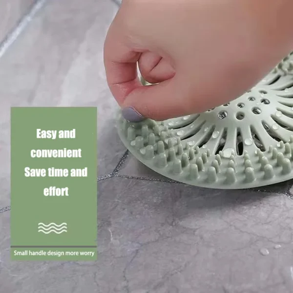 Sewer filter hair floor drain bathroom anti hair kitchen toilet bathroom cover magic tool sink anti clogging - Image 5