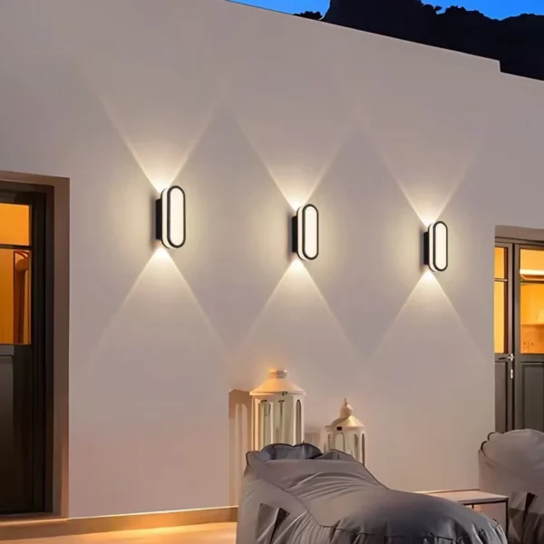 Outdoor Wall Lamp Led Waterproof Wall Lighting Street Courtyard Veranda Lamp Luminaire Home Facade Decor Exterior Wall Garden - Image 4