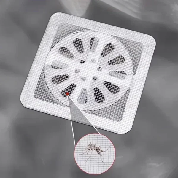 Disposable Hair Drain Catcher Mesh Anti-blocking Filter Floor Drains Sticker Shower Cover Kitchen Bathroom Sink Strainer Stopper - Image 5