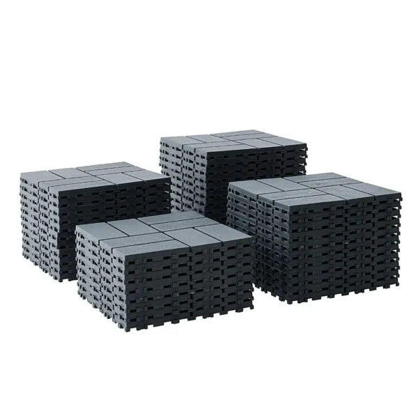 44pcs Interlocking Deck Tiles Outdoor Waterproof All Weather, 12"x12" Indoor Outdoor Flooring for Balcony, Patio Floor Tiles - Image 2