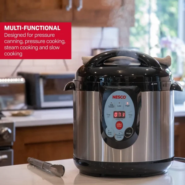 NPC-9 Smart Electric Pressure Cooker and Canner, 9.5 Quart, Stainless Steel - Image 2