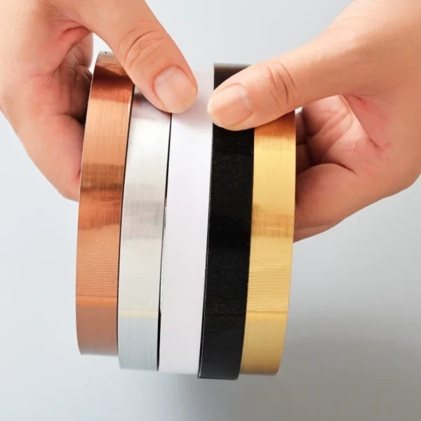 50M Gold Black Self-Adhesive Tile Stickers Tape Floor Waterproof Wall Gap Sealing Strip Tile Beauty Seam Sticker Home Decoration - Image 3