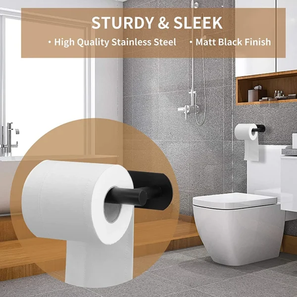 Bath Towel Bar 304 Stainless Steel Towel Rack Towel Ring Toilet Paper Holder Brushed Gold Bathroom Hardware Accessories Set - Image 11