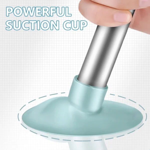 Soap Holder Drain Water Soap Dish Leaf Shape Soap Box Shower Soap Drainer Suction Cup Soap Container Modern Bathroom Accessories - Image 3